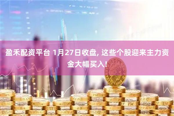 盈禾配资平台 1月27日收盘, 这些个股迎来主力资金大幅买入!