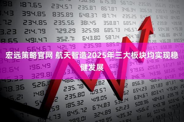 宏远策略官网 航天智造2025年三大板块均实现稳健发展